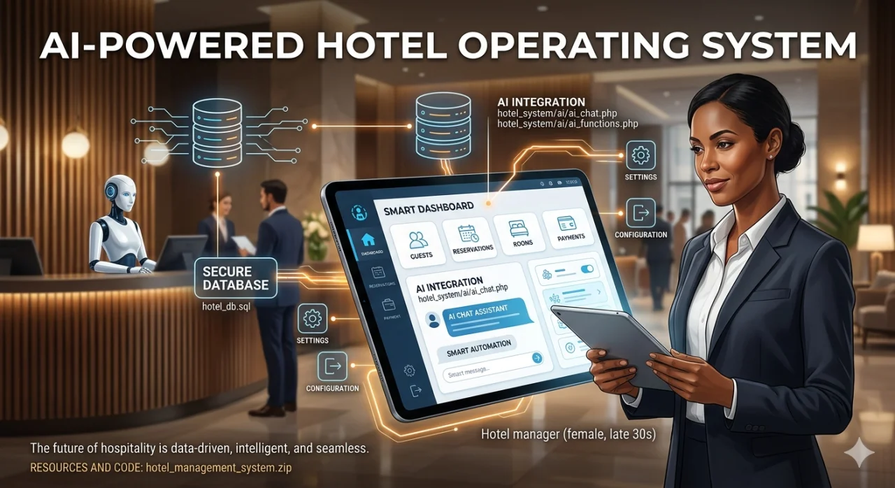 SmartHotel Pro AI Complete Hotel Management System — screenshot 2