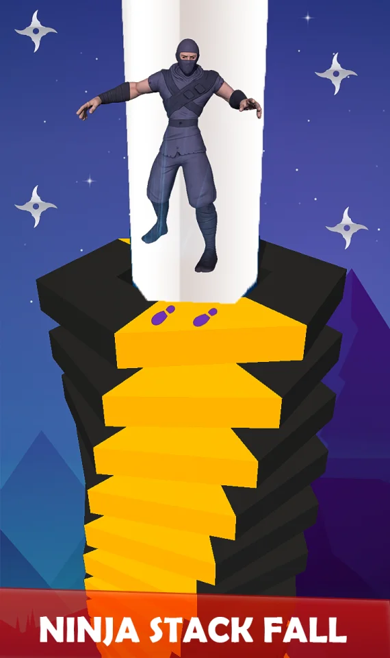 Stack Ninja Jumping Blast Fu‪N‬ — screenshot 2