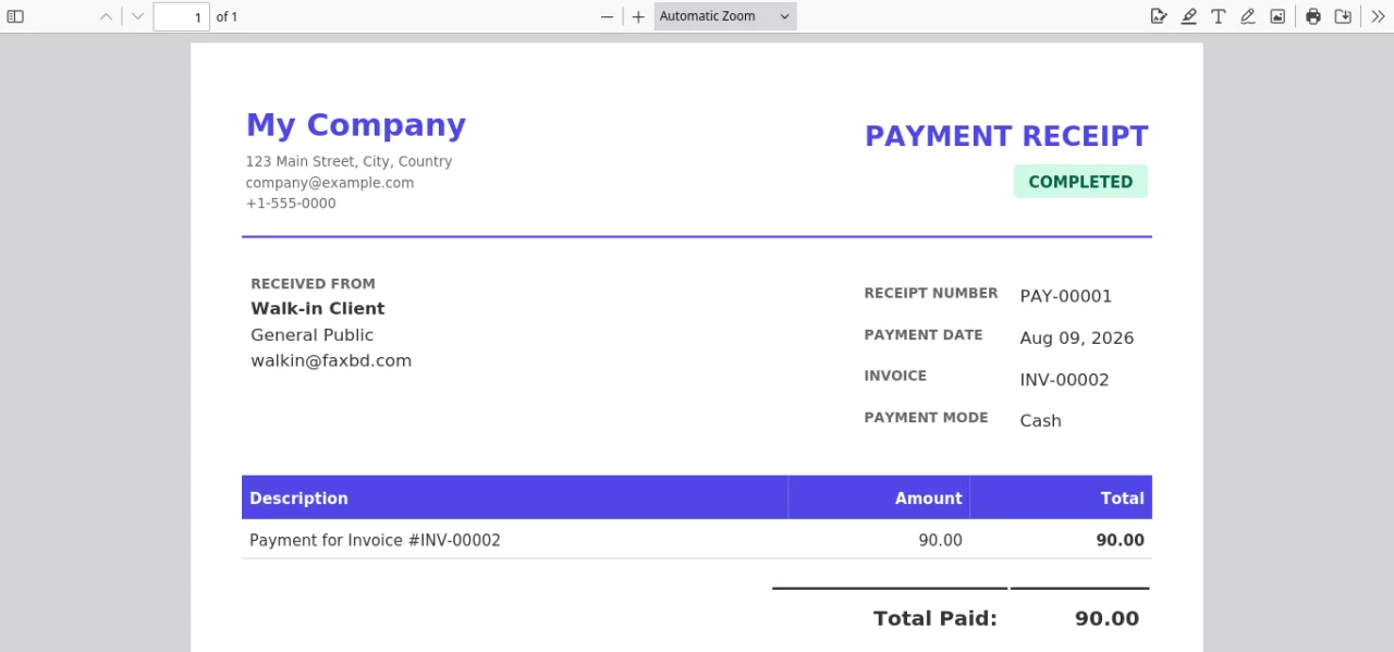 OpsHub - Office Manager with Invoicing, HR & Client Portal Suite — screenshot 5