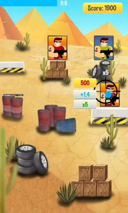 War Friends! Aim & Shoot Complete Game Template — screenshot 2