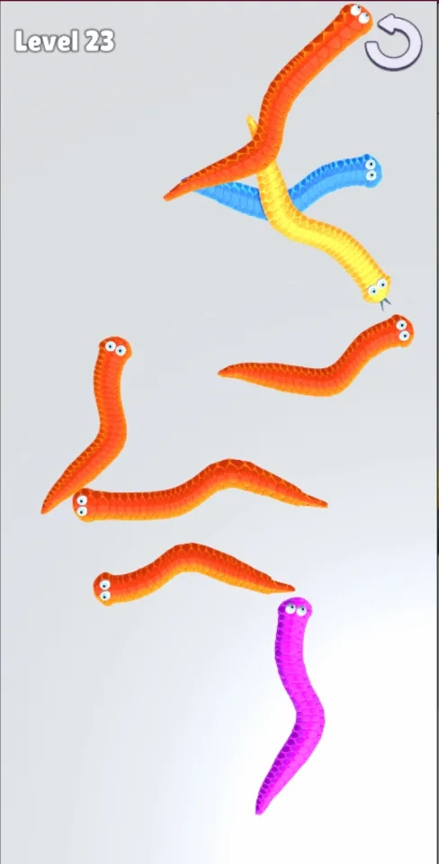 Tangle Snakes Puzzle — screenshot 6