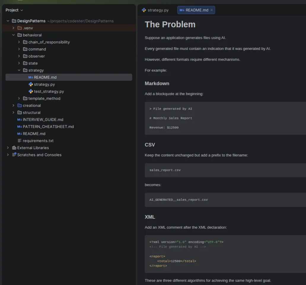 Python Design Patterns: Real-World Examples & Interview Guide — screenshot 6
