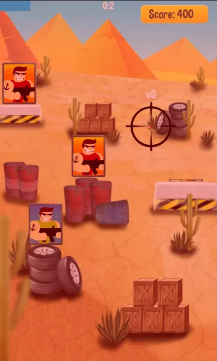 War Friends! Aim & Shoot Complete Game Template — screenshot 3