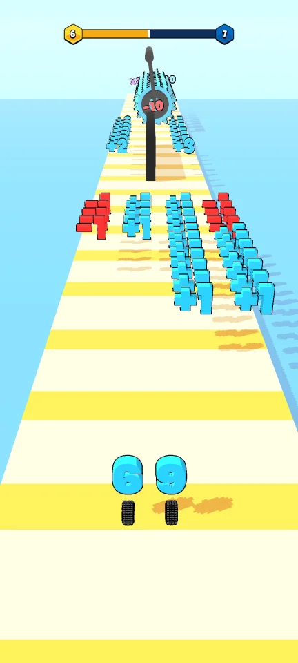 Math Race | Brand New Hypercasual Puzzle Game | Trending Game — screenshot 3