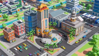 Megacity - Low Poly City 3D Models Pack