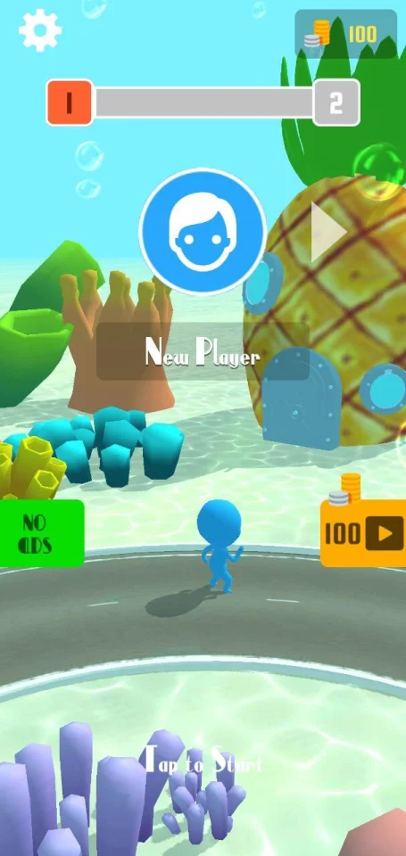 Funny Spongebob Racer 3D — screenshot 1