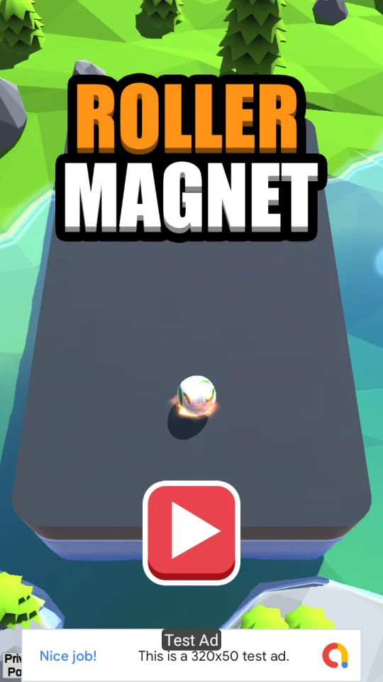 Roller Magnet - (Unity - AdMob) — screenshot 1