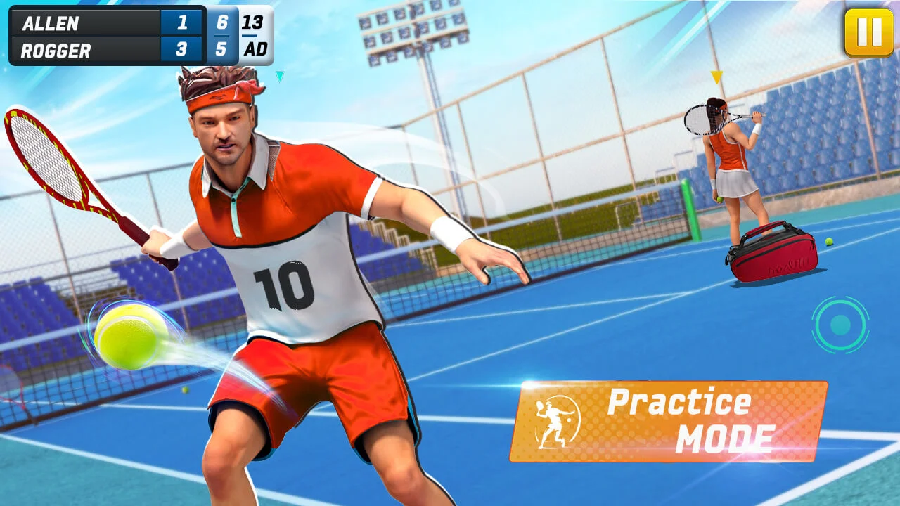 Tennis Game 3D Unity Source Code — screenshot 5