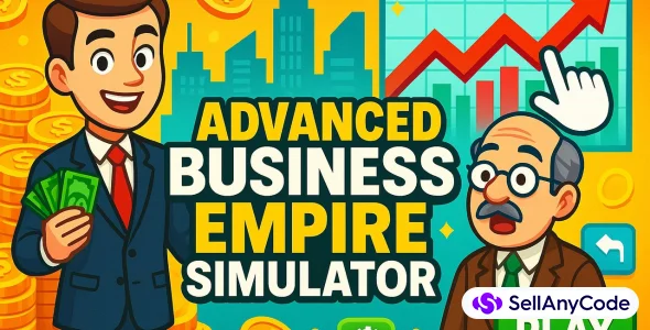 Business Empire Clicker Game with Python & Pygame