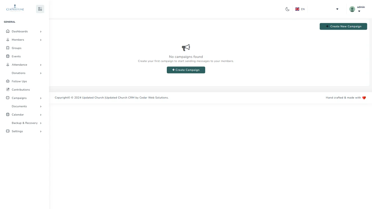 Church Management System - Complete Laravel 11 Solution — screenshot 3