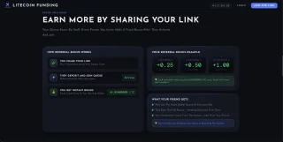 Monoline 1:3 Litecoin Crypto Matrix MLM
