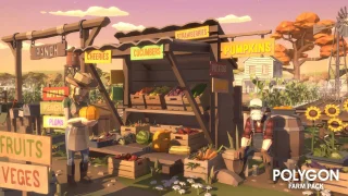 POLYGON Farm - Low Poly 3D Art by Synty