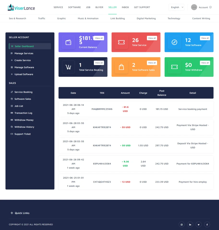 Freelancing Marketplace Platform — screenshot 2