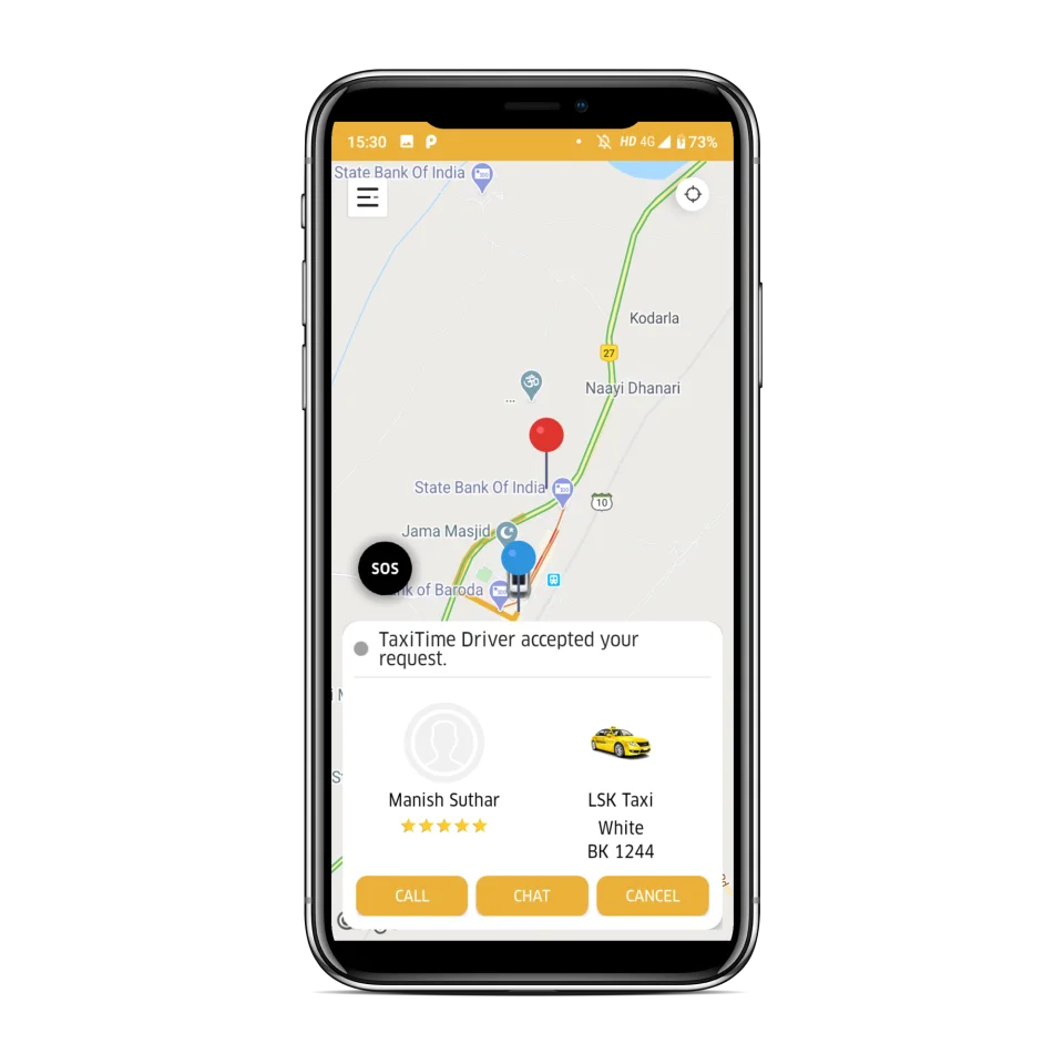 Taxi Time Driver – Android Taxi Complete Application — screenshot 10