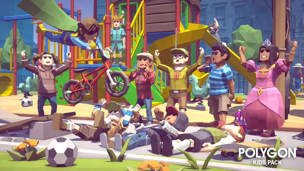 POLYGON Kids - Low Poly 3D Art by Synty — screenshot 4