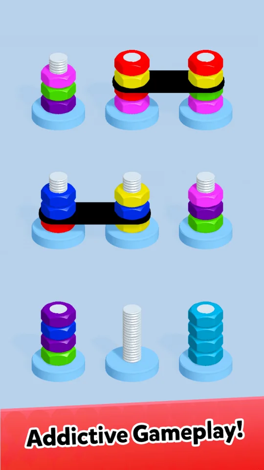Nuts Bolts Sort — screenshot 10