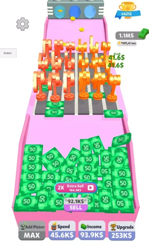 Piston Clicker Idle Money Machine — screenshot 6