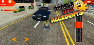 Wheel Chair Ambulance Rescue Simulator Game