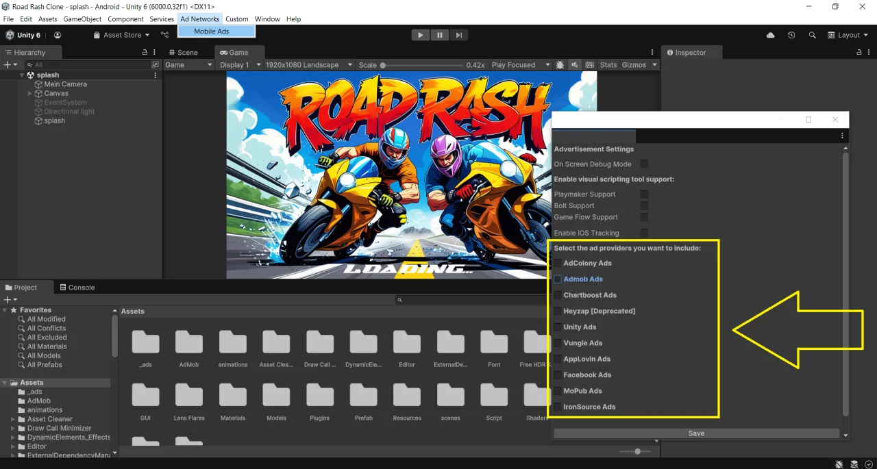 Road Rash Clone Unity Bike Racing Game — screenshot 3