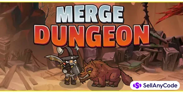 Merge Dungeon Merge Idle RPG Template for Unity Game, Merge Game
