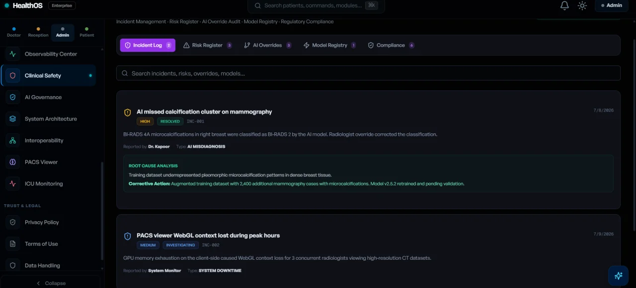 Health os.ai — screenshot 1