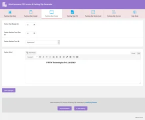 WooCommerce PDF Invoice & Packing Slip with Credit Note