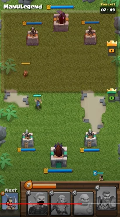 Warlord Clash Royale Clone App — screenshot 1