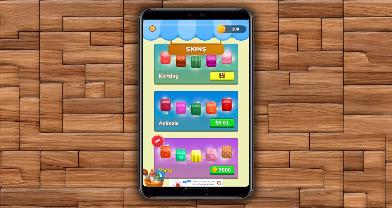 Blocks Sort Puzzle Template + Level Creator — screenshot 1