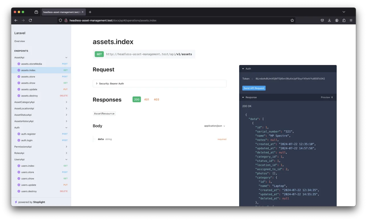 Headless Asset Management — screenshot 4
