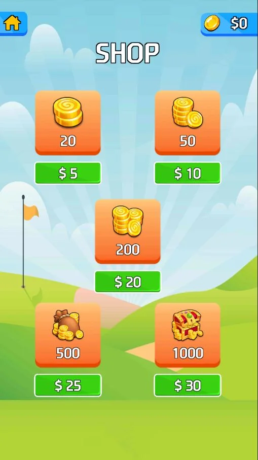 Golf Battle 3D Unity Game Source Code — screenshot 3