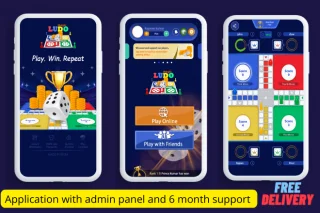 Ludo Magic Tournament Real Money Earning Android App with Admin