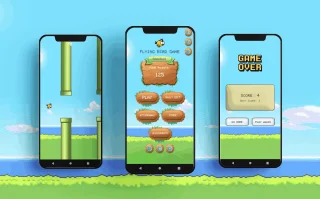 Flying Bird Game - Play to Earn Bitcoin with Admin Panel and AdMob