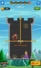 Hero Rescue Adventure Puzzle Game