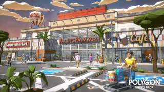 POLYGON - Shops Pack - Art by Synty