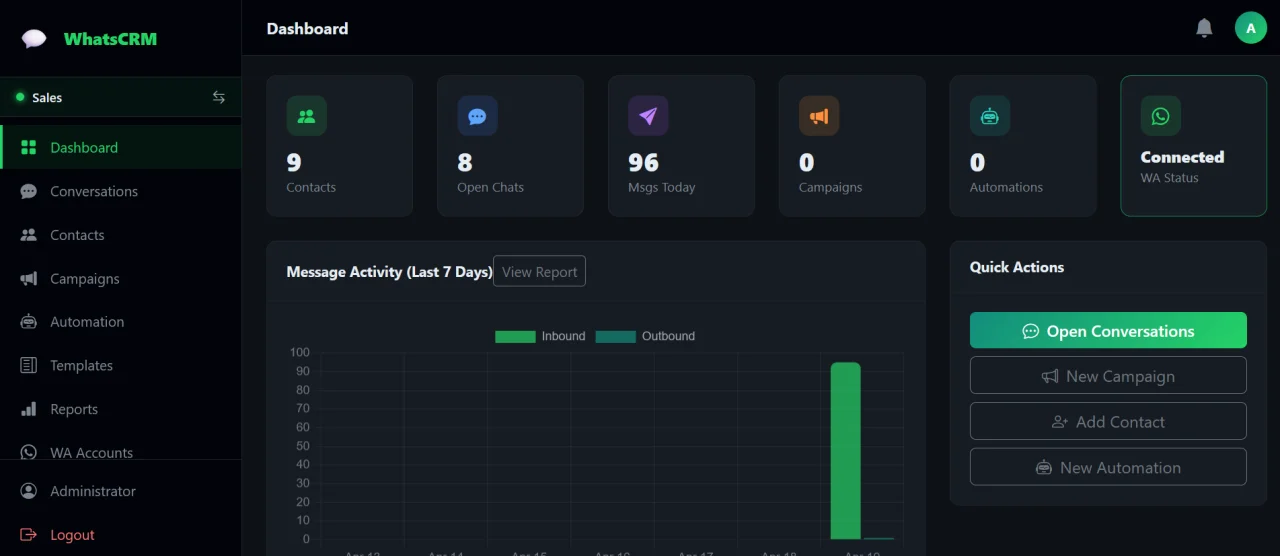 WhatsApp CRM + Automation — screenshot 10