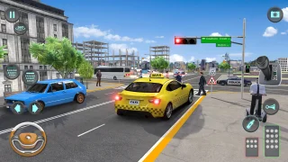 City Taxi Driving Simulator: PvP Taxi Game