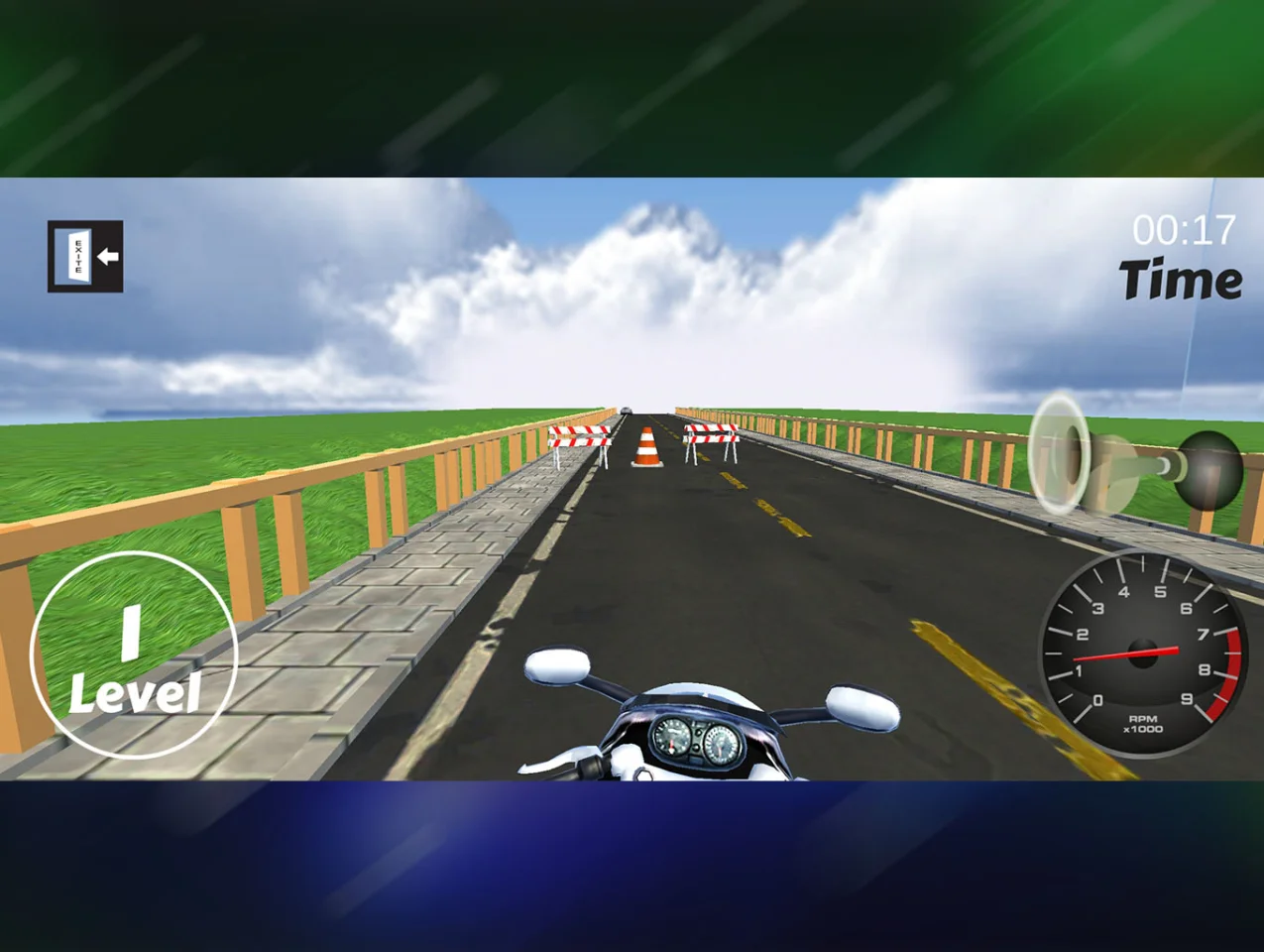 Unreal Moto Rider - AdMob | Unity | Firebase — screenshot 2