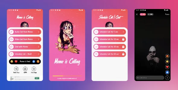 Momo Is Calling - Fake Call / Chat — screenshot 3