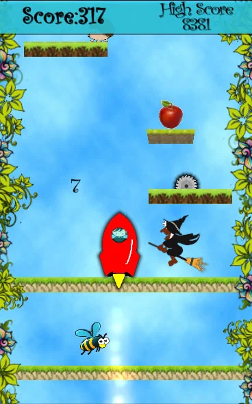 Platform Jump Unity3D Game Source Code — screenshot 1