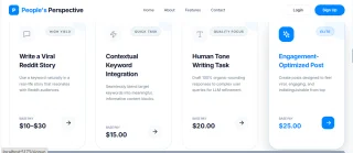 People's Perspective Community Writing & AI Data Platform
