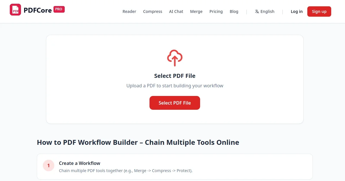 PDFCore Pro – Advanced PDF Tools SaaS PHP Script with AI & Mobile QR (v2.5) — screenshot 5