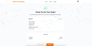 Restaurant Hub | Multi Restaurant SaaS Website, Has Been Rejected