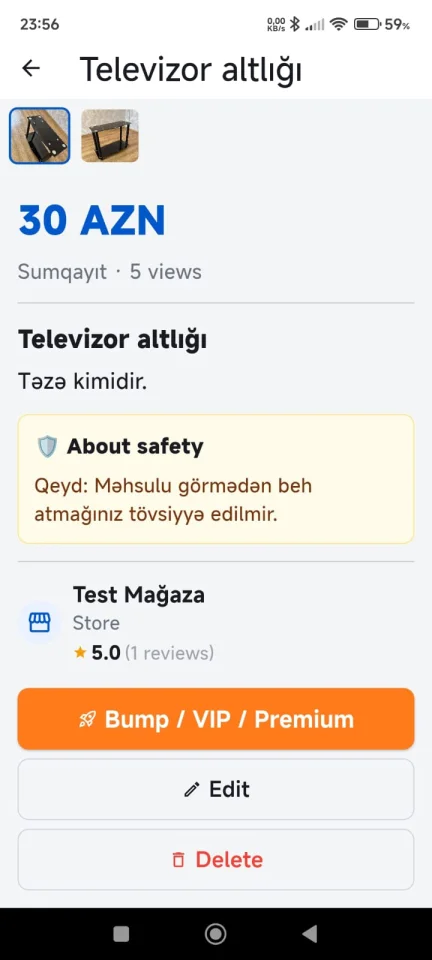 Buysell - PHP MySQL Marketplace Flutter App — screenshot 8
