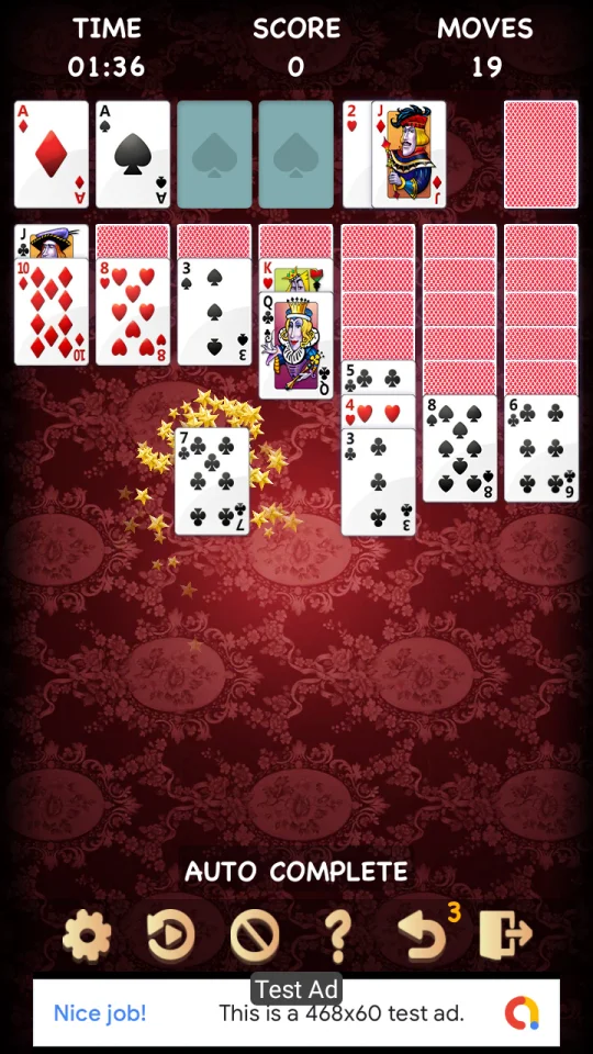 Solitaire Unity Source Code — screenshot 2