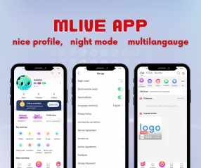 MLive App Short Video-Live Streaming-Voice Chat-eCommerce