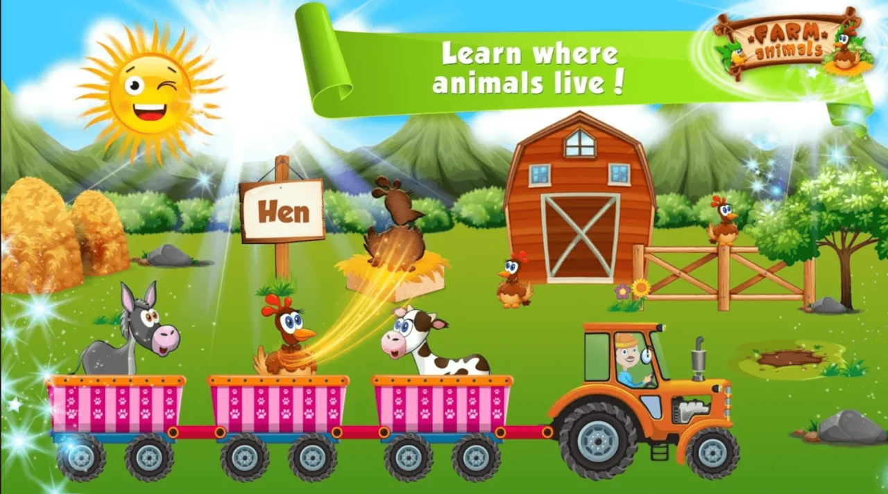 Learning Farm Animals: Educational Games for Kids — screenshot 3