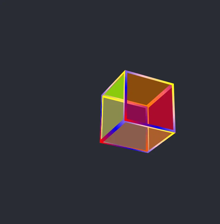 3D Cube Animation — screenshot 1