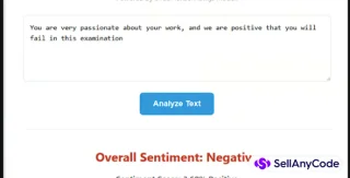 AI Text Sentiment Analyzer