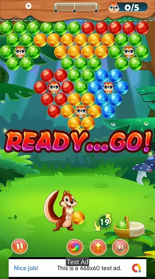 Bubble Shooter Unity Source Code - 10 Ad Networks — screenshot 1