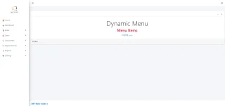 Dynamic Menu